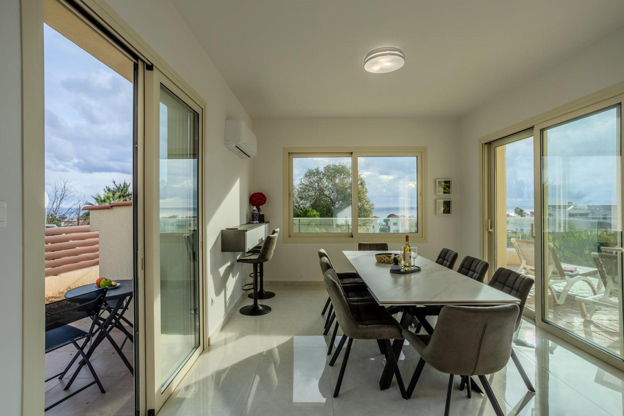 H&O Miki'S Seaview House Villa Kissonerga Exterior photo